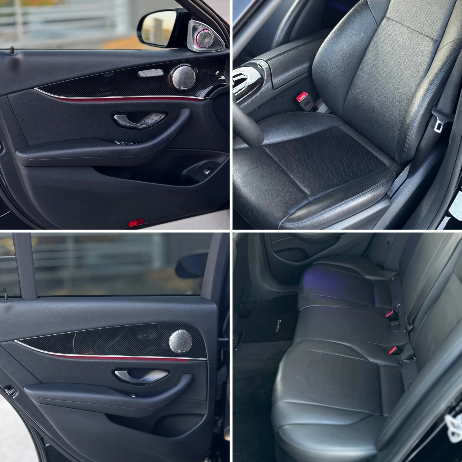 Mercedes-Benz E 220 Face 63 AMG - Ambient - Carbon - Active sound, снимка 11 - Автомобили и джипове - 55888922