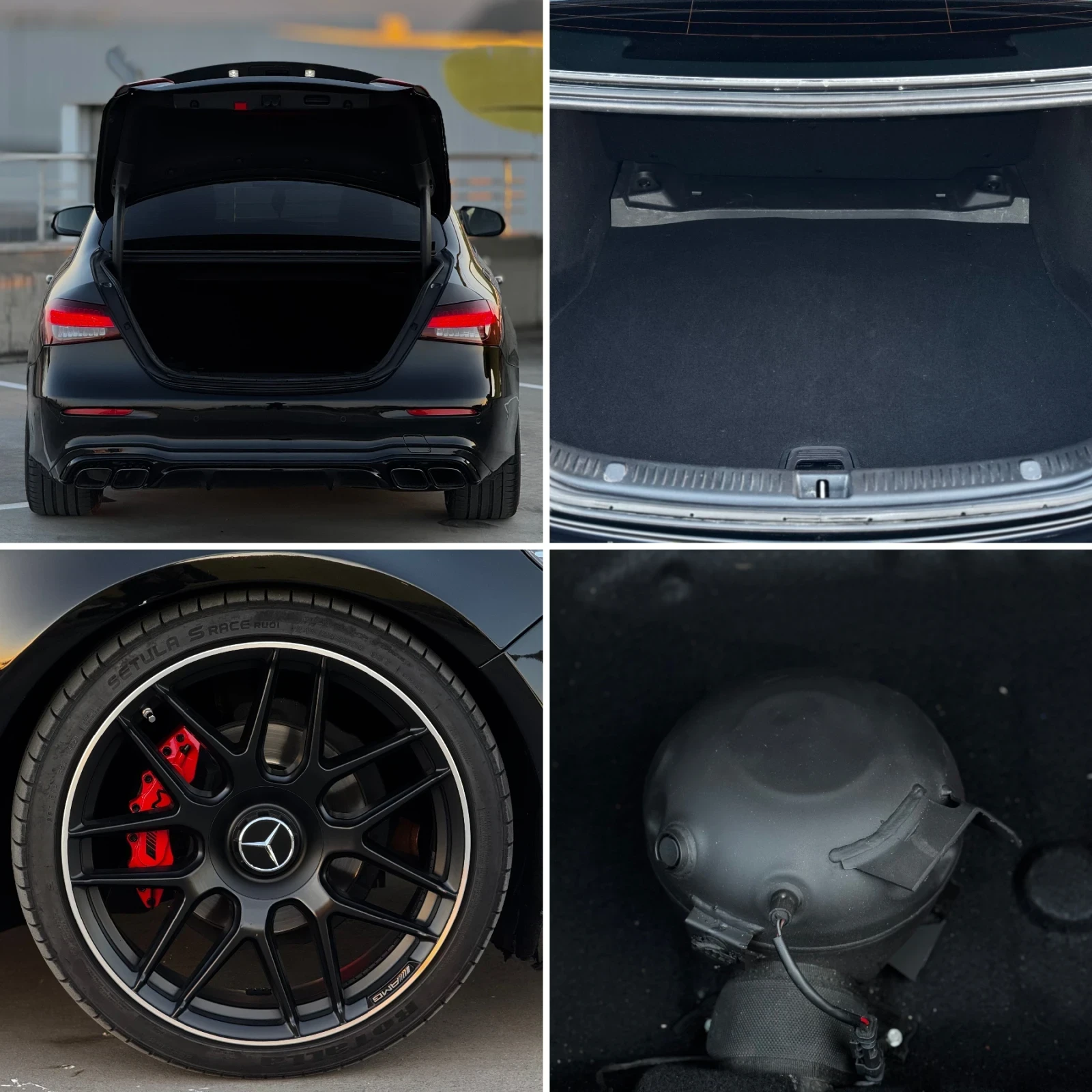Mercedes-Benz E 220 Face 63 AMG - Ambient - Carbon - Active sound, снимка 13 - Автомобили и джипове - 55888922