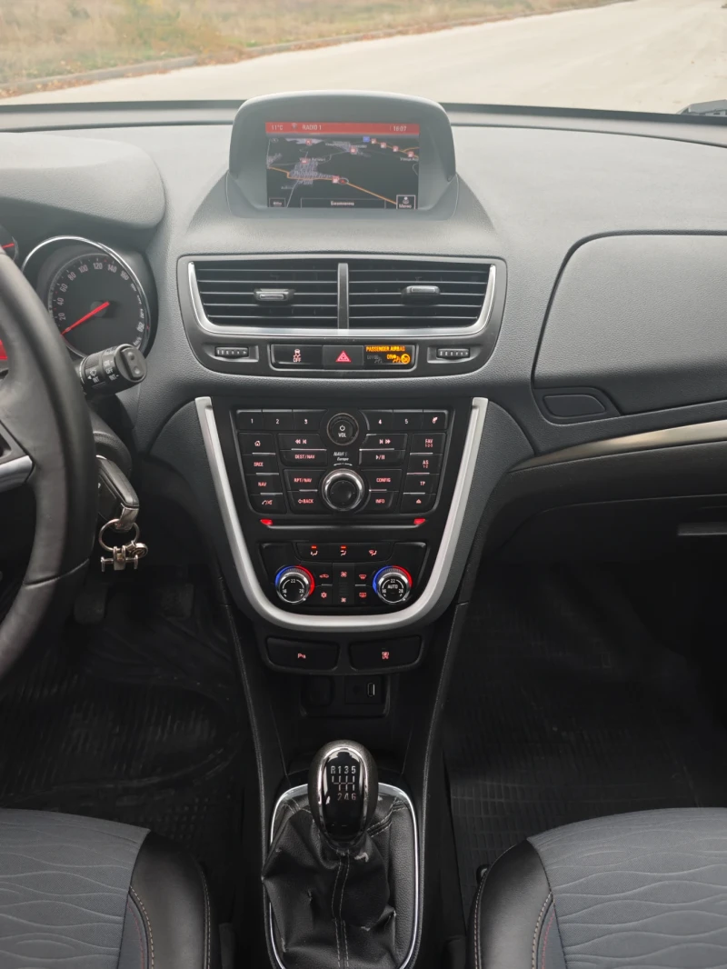 Opel Mokka 1.4T* ФАБРИЧНА ГАЗ* ФУЛ ЕКСТРИ* ОБСЛУЖЕН , снимка 11 - Автомобили и джипове - 52875283