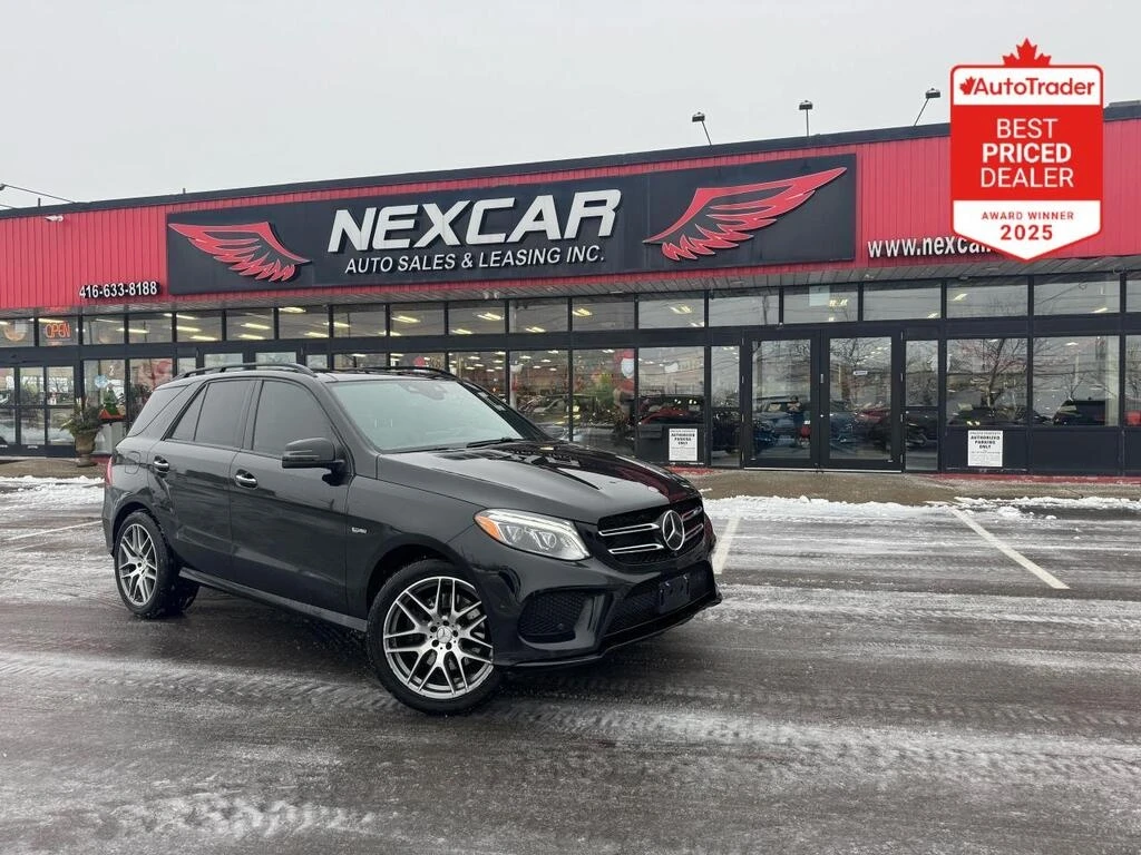 Mercedes-Benz GLE * AMG 43 4MATIC LEATHER PAN/ROOF NAV B/SPOT CAMR *, снимка 1