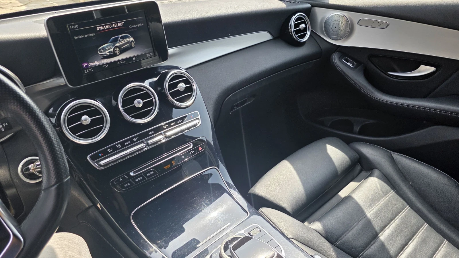 Mercedes-Benz GLC 250 4 Matic, AMG Line, head-up display, снимка 16 - Автомобили и джипове - 54180474