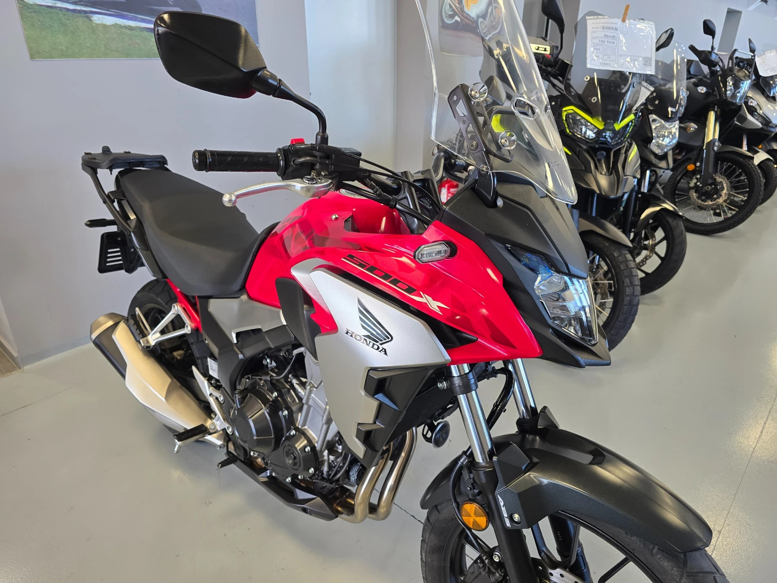 Honda Cb 500X, ABS, A2-35kw, Уникат!, снимка 10 - Мотоциклети и мототехника - 56137020