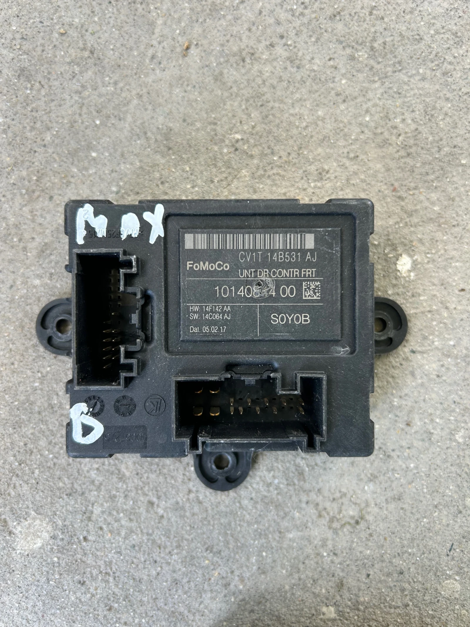 1014084400 модул предна лява врата FORD B MAX CV1T14B531AJ