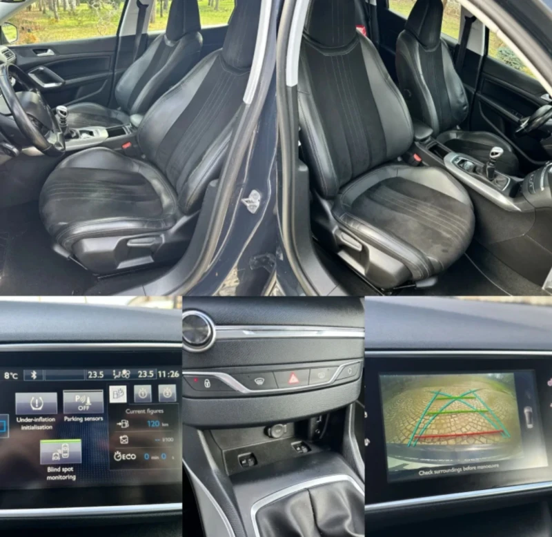 Peugeot 308 1.6 GT LINE - HDI - FELINE - LED - PANORAMA , снимка 13 - Автомобили и джипове - 53574934