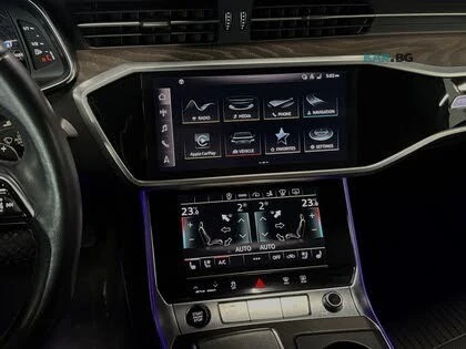 Audi A7 quattro* Technik* 55TFSI* АвтоКредит* (ЦЕНА ДО БГ), снимка 9 - Автомобили и джипове - 54644525
