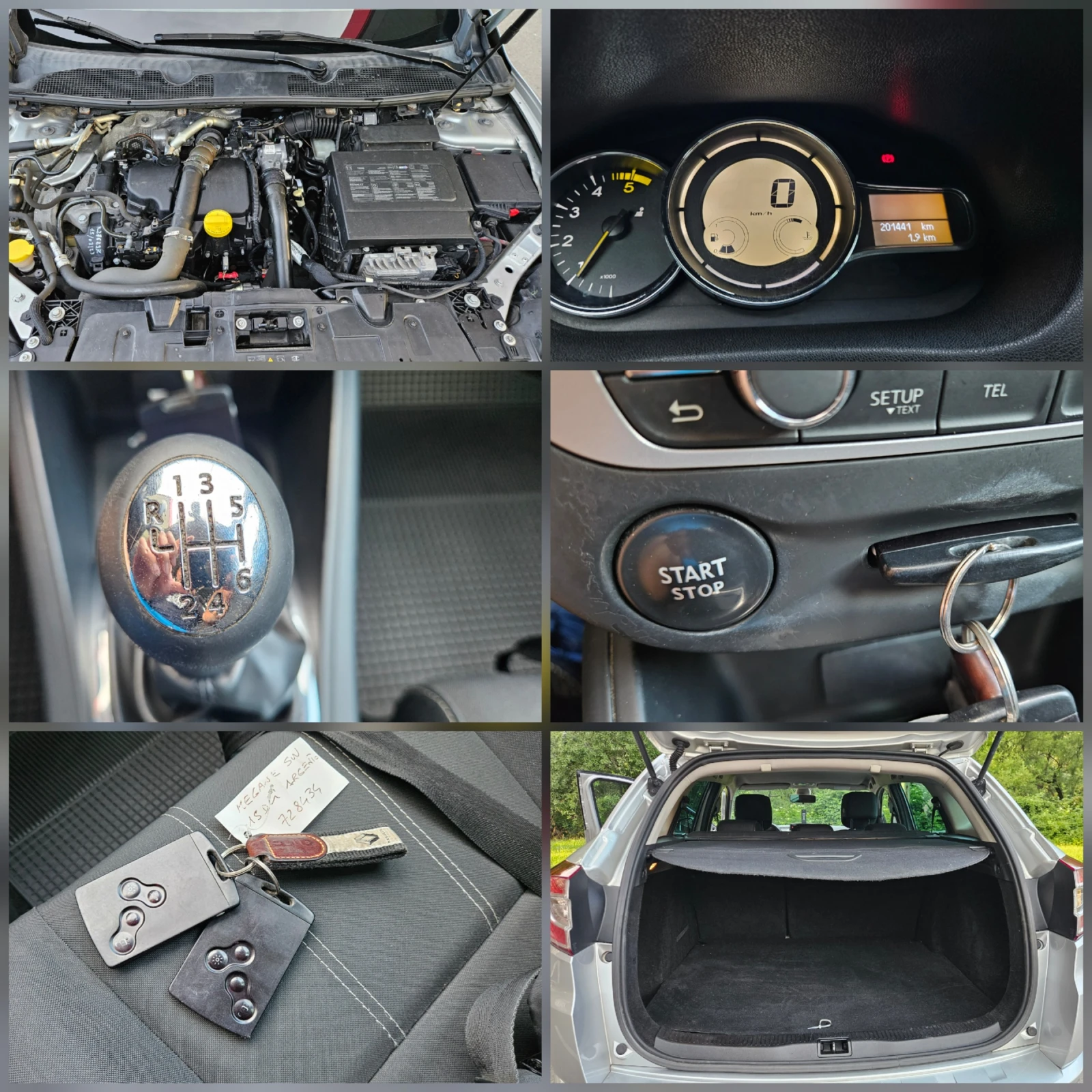 Renault Megane 1.5 Dci GT-Line/Navig/Klimatr/6skorost, снимка 16 - Автомобили и джипове - 55426101