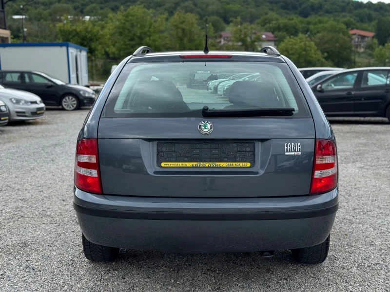 Skoda Fabia 1.9TDI 101кс КЛИМАТИК , снимка 5 - Автомобили и джипове - 50447858