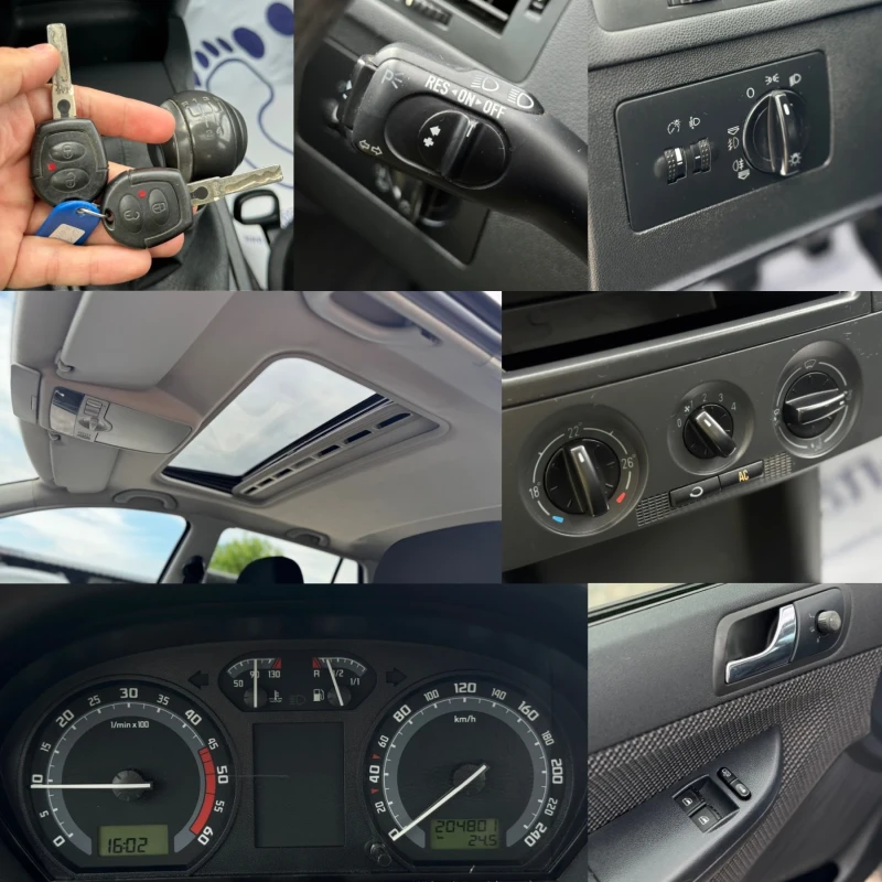 Skoda Fabia 1.9TDI 101кс КЛИМАТИК , снимка 16 - Автомобили и джипове - 50447858