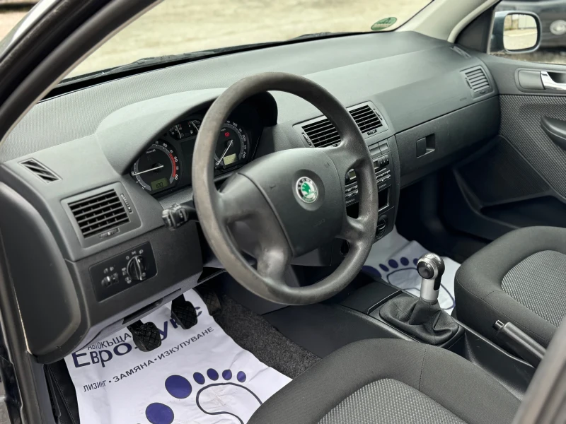 Skoda Fabia 1.9TDI 101кс КЛИМАТИК , снимка 10 - Автомобили и джипове - 50447858
