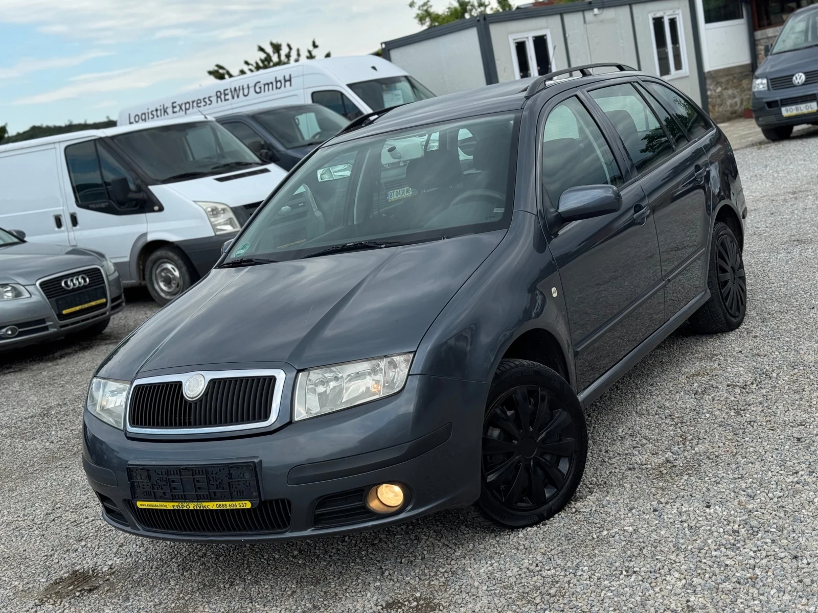 Skoda Fabia 1.9TDI 101кс КЛИМАТИК  - изображение 3