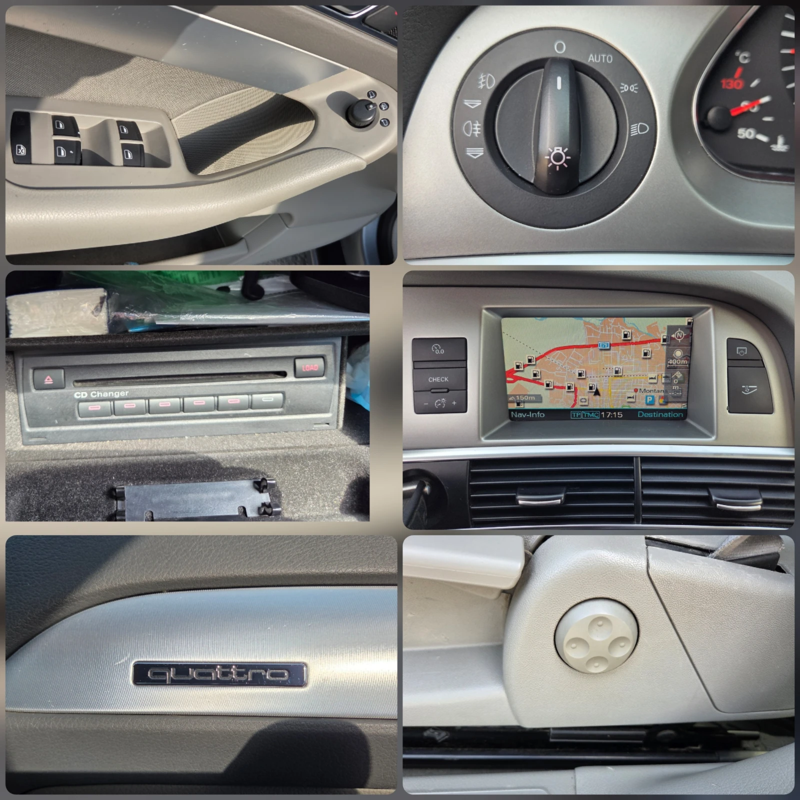 Audi A6 3.0TDI-233Hp quattro automat design E4 Ser.History, снимка 15 - Автомобили и джипове - 54208267