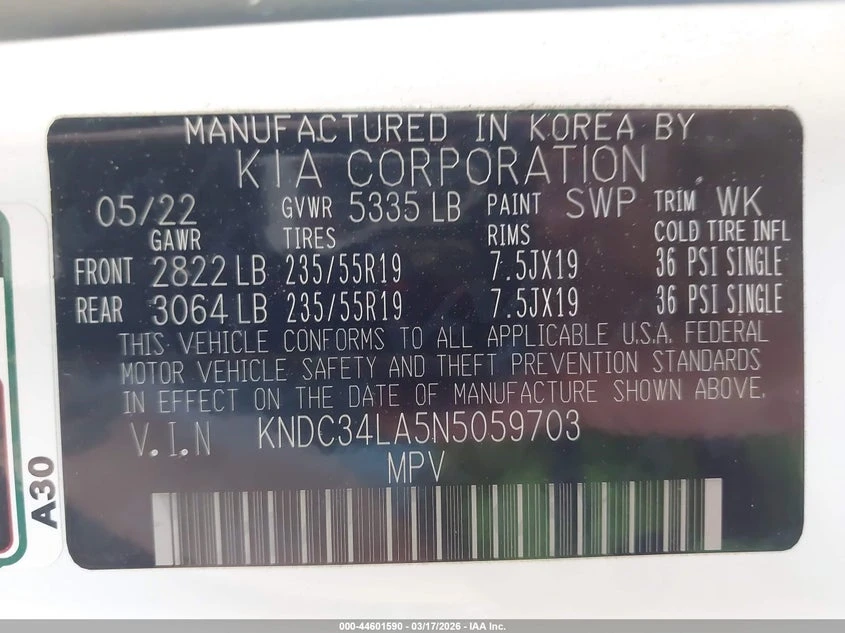 Kia EV6 Wind, снимка 9 - Автомобили и джипове - 54460426