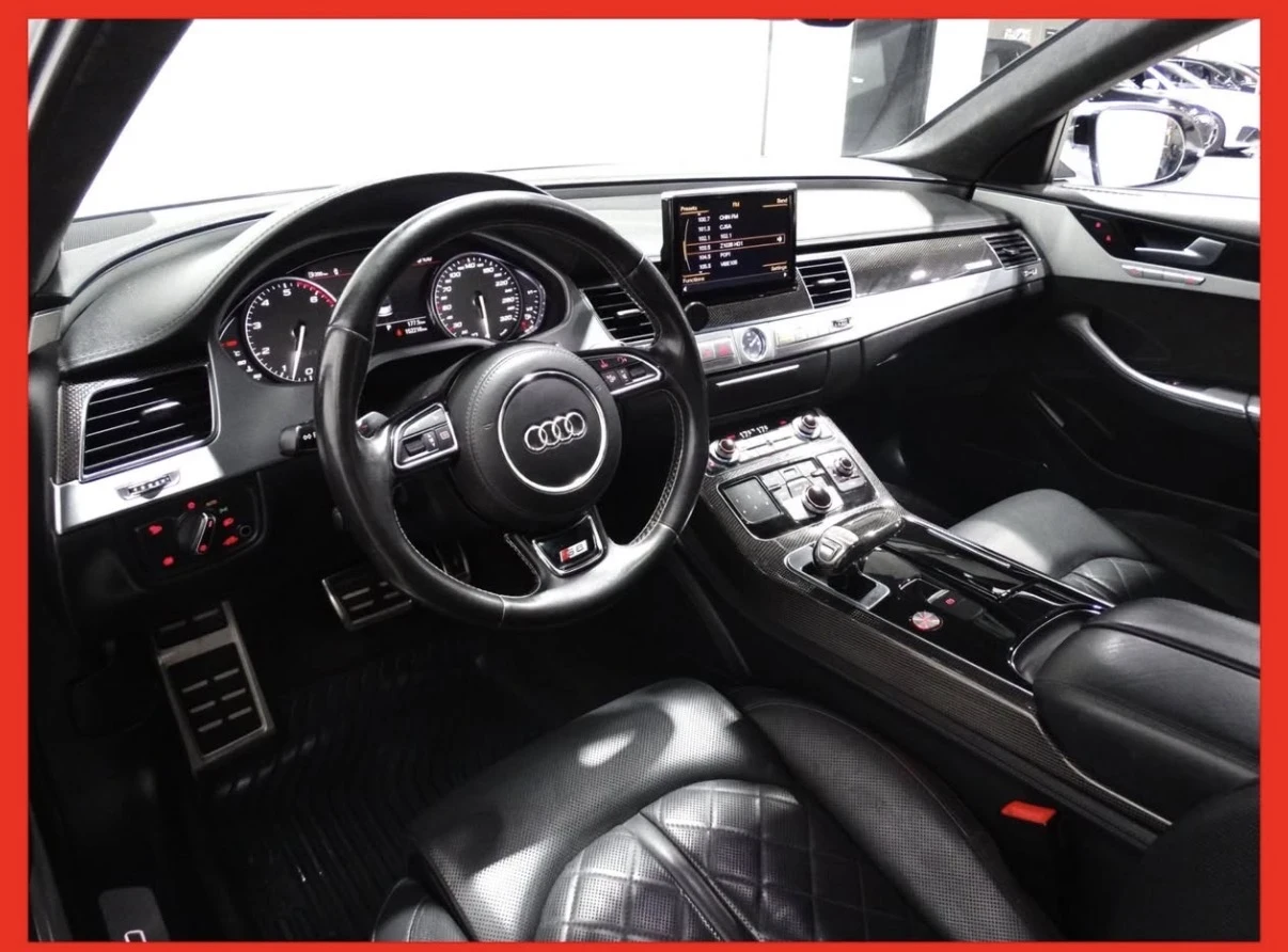 Audi S8 4.0Т * 360 CAM * BLIND SPOT * PANO * CARFAX * , снимка 6 - Автомобили и джипове - 55246002