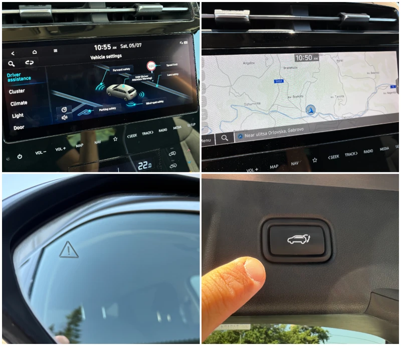 Hyundai Tucson 1.6 CRDI, Mild Hybrid, КАТО НОВ!!, снимка 14 - Автомобили и джипове - 50801499