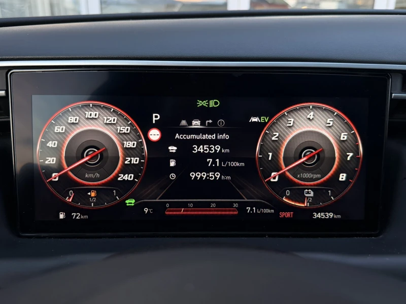 Hyundai Tucson Premium AWD Hybrid, снимка 15 - Автомобили и джипове - 53452219