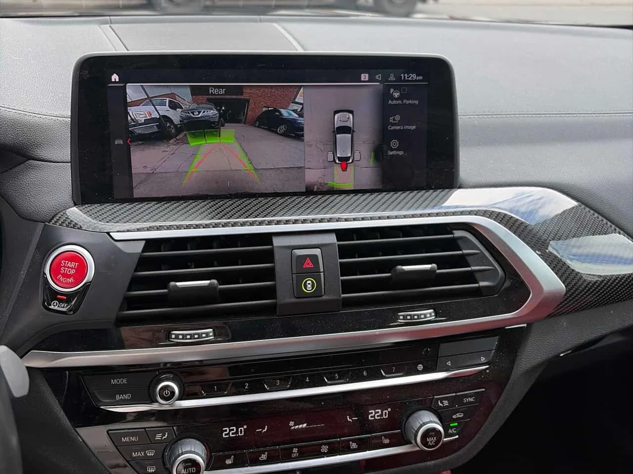 BMW X4 M | DISTR| 360| SHADOW| HUD| HAR/K| ПОДГРЕВИ| ОБУХ, снимка 12 - Автомобили и джипове - 54529137