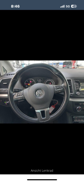 VW Sharan 2.0 дизел 7 местна, снимка 14