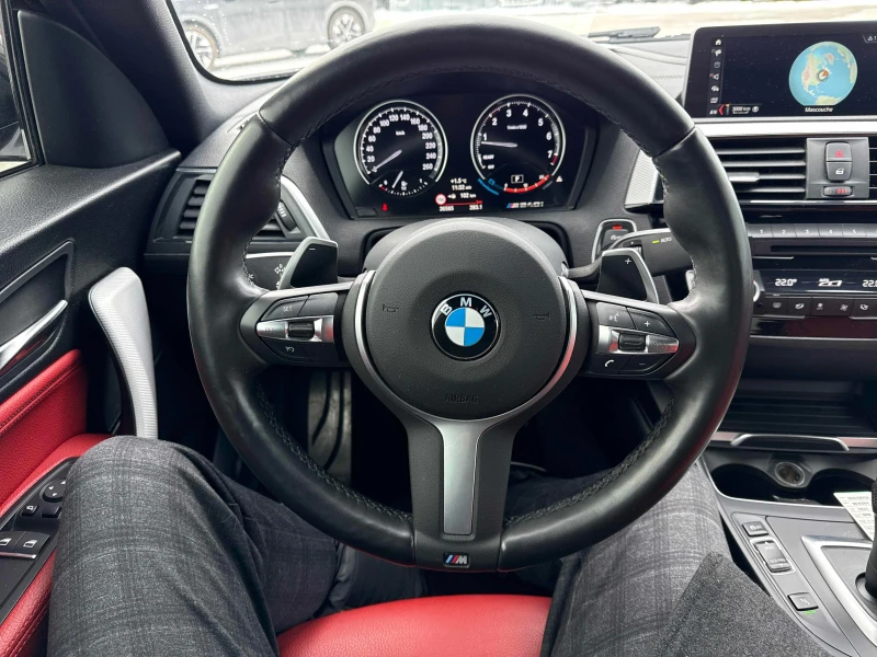 BMW 240 | M240i xDrive| ЧЕРВЕНА КОЖА| ПОДГРЕВИ| 2 КЛЮЧА| , снимка 8 - Автомобили и джипове - 53567937