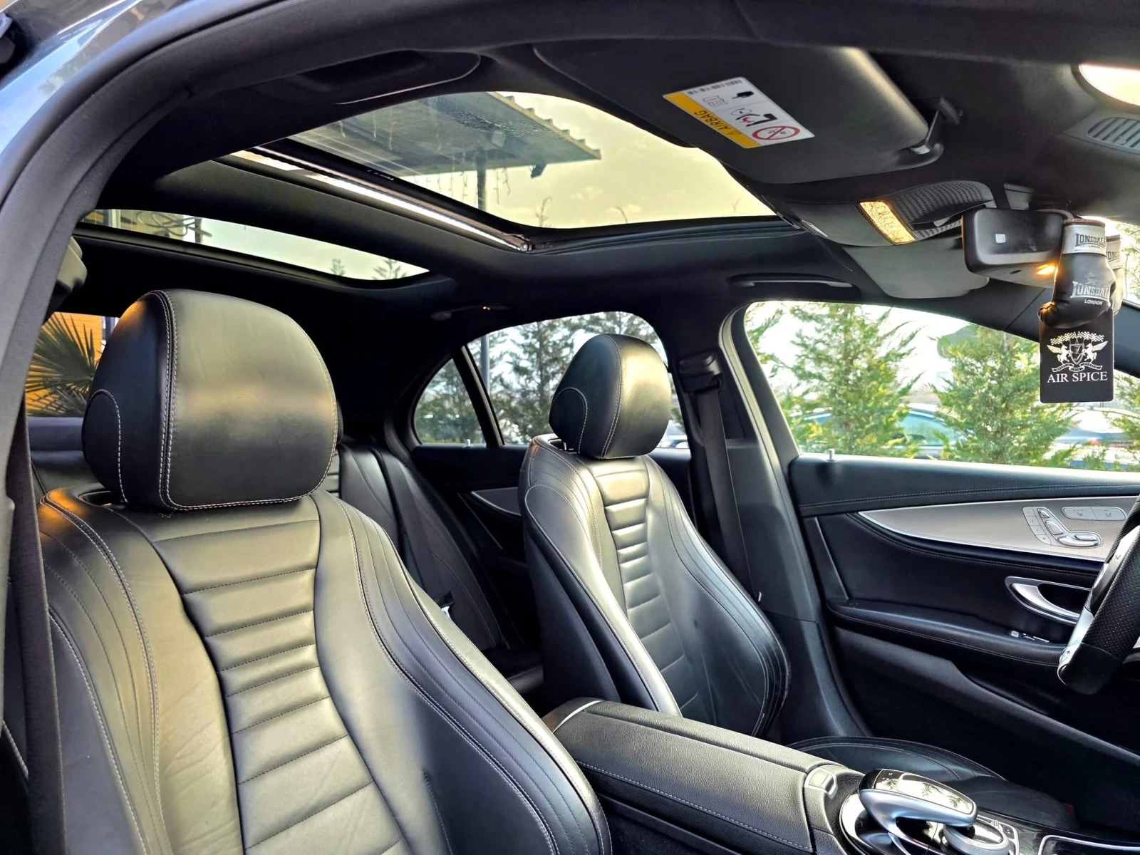 Mercedes-Benz E 220 D FULL AMG LINE  BURMEISTER  100% | Mobile.bg   14