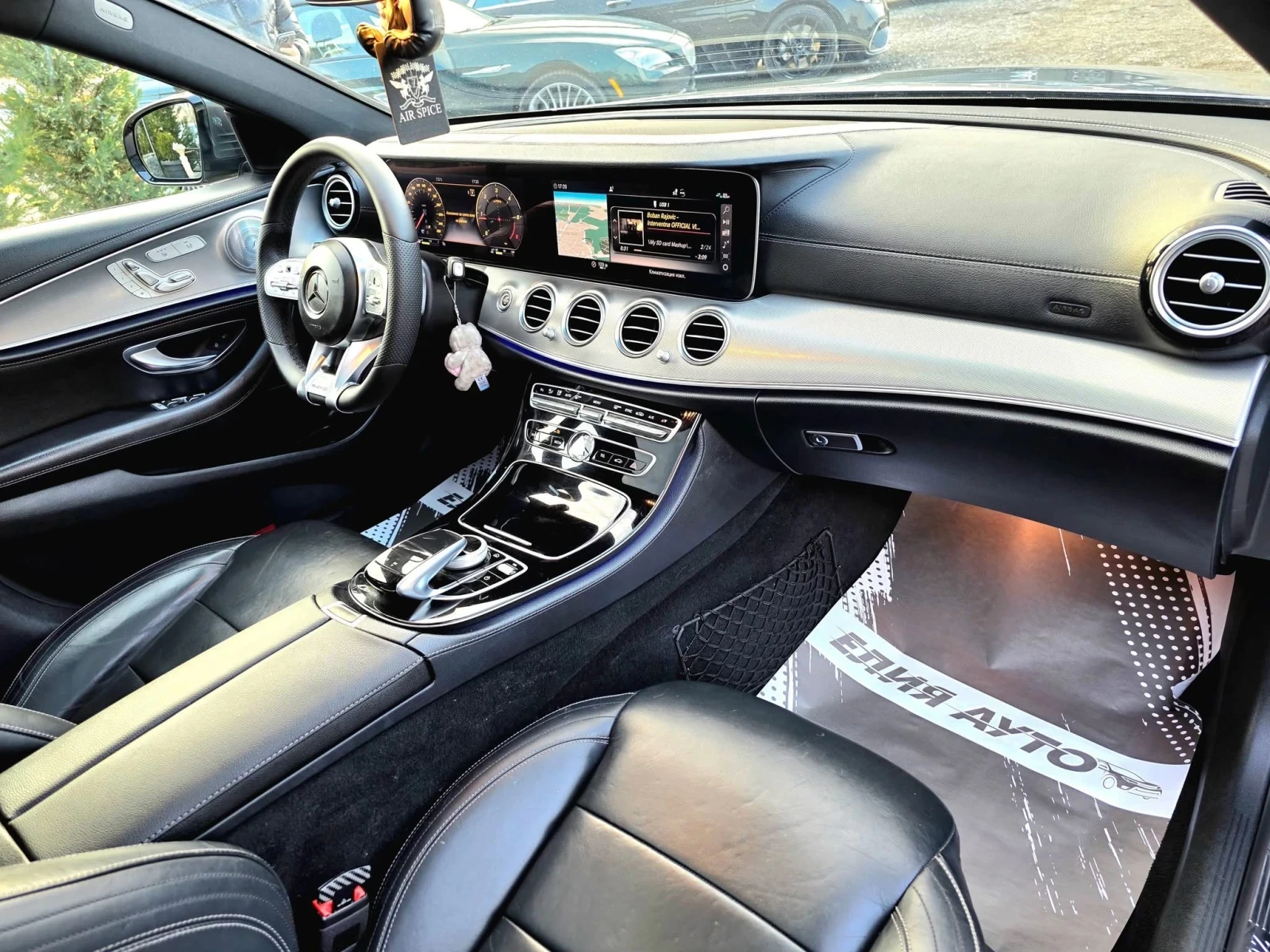 Mercedes-Benz E 220 D FULL AMG LINE  BURMEISTER  100% | Mobile.bg   15