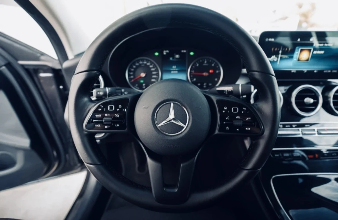 Mercedes-Benz C 220 d 194HP/9G/LED/NAVI/DSTR/CAMERA/KEYLESS, снимка 10 - Автомобили и джипове - 53800204