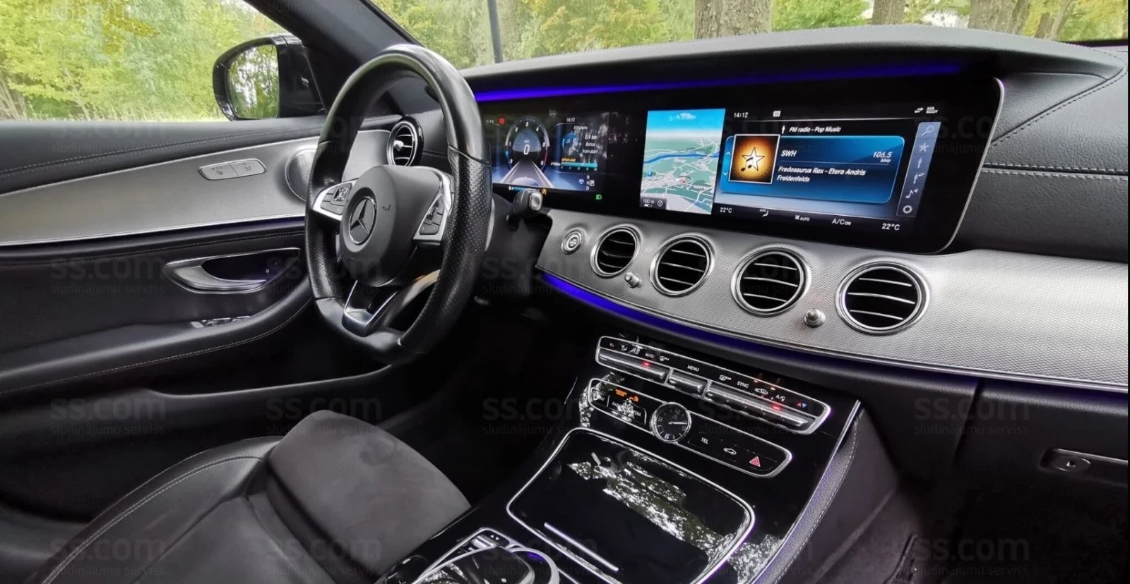 Mercedes-Benz E 350 AMG W213, Head Up, Burmester, Вакуум на Вратите, снимка 10 - Автомобили и джипове - 54138255