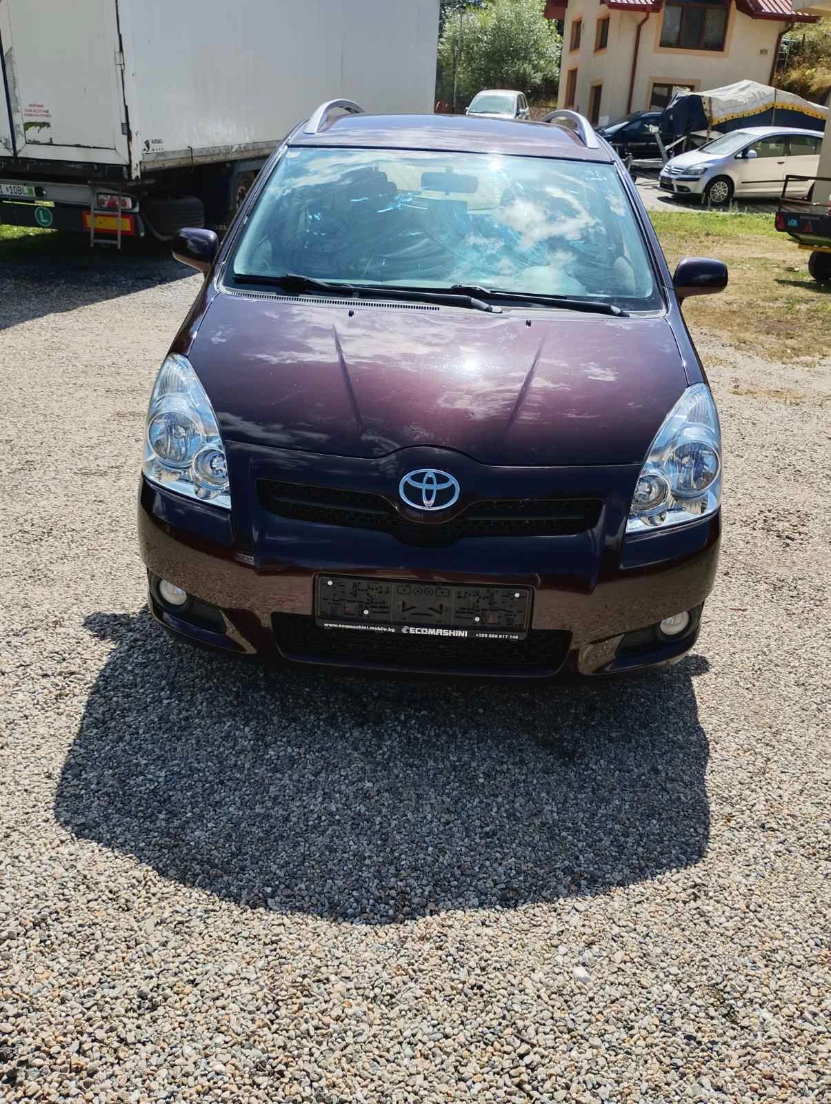 Toyota Corolla verso 2.0 D-4D, Клима, Внос, снимка 2 - Автомобили и джипове - 55838883