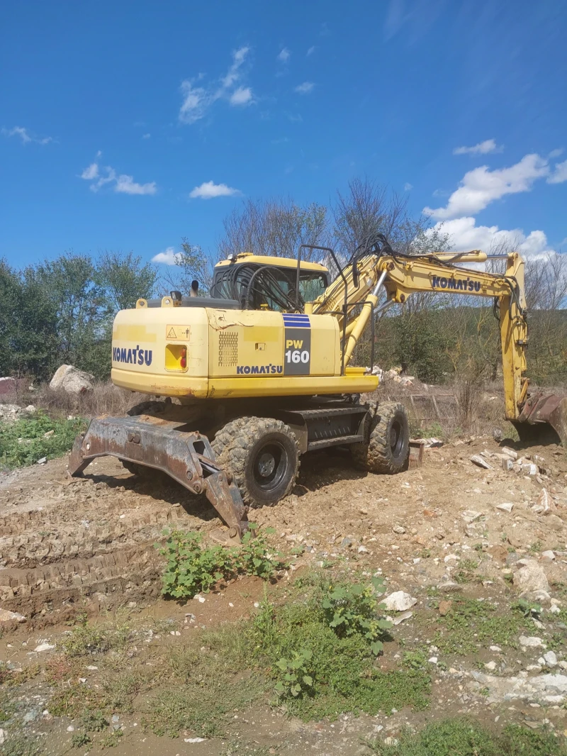 Багер Komatsu Pc160, снимка 5 - Индустриална техника - 49582865