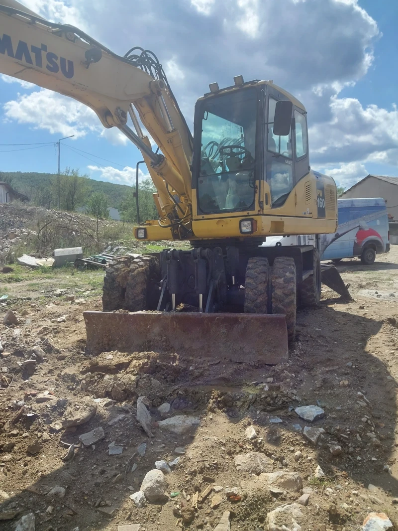 Багер Komatsu Pc160, снимка 3 - Индустриална техника - 49582865