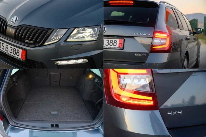 Skoda Octavia 2.0TDI* VRS* 4x4* КАМЕРА* Matrix* Ambient* Distoni, снимка 8 - Автомобили и джипове - 47720223