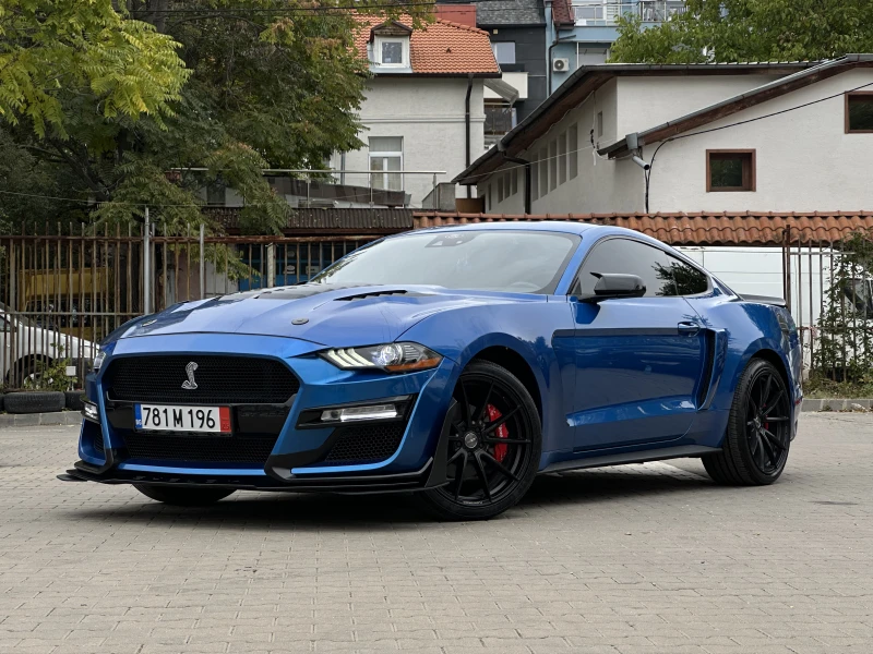 Ford Mustang Shelby GT500 пакет* М.точка* Безключово* Кожен сал, снимка 4 - Автомобили и джипове - 52235296