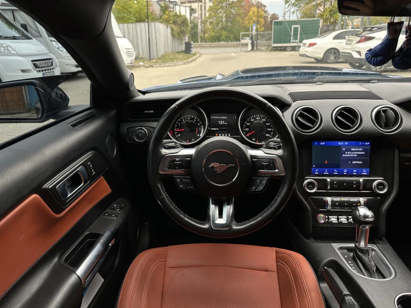 Ford Mustang Shelby GT500 пакет* М.точка* Безключово* Кожен сал, снимка 12 - Автомобили и джипове - 52235296