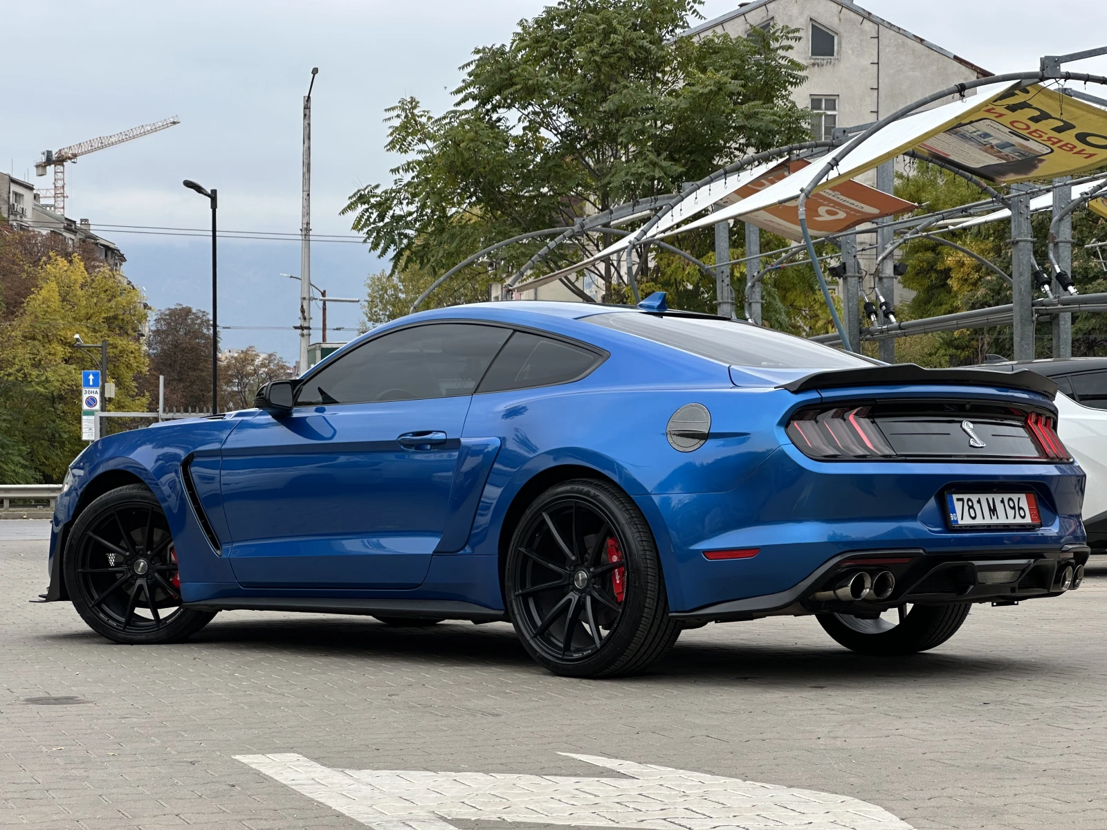 Ford Mustang Shelby GT500 пакет* М.точка* Безключово* Кожен сал - изображение 9