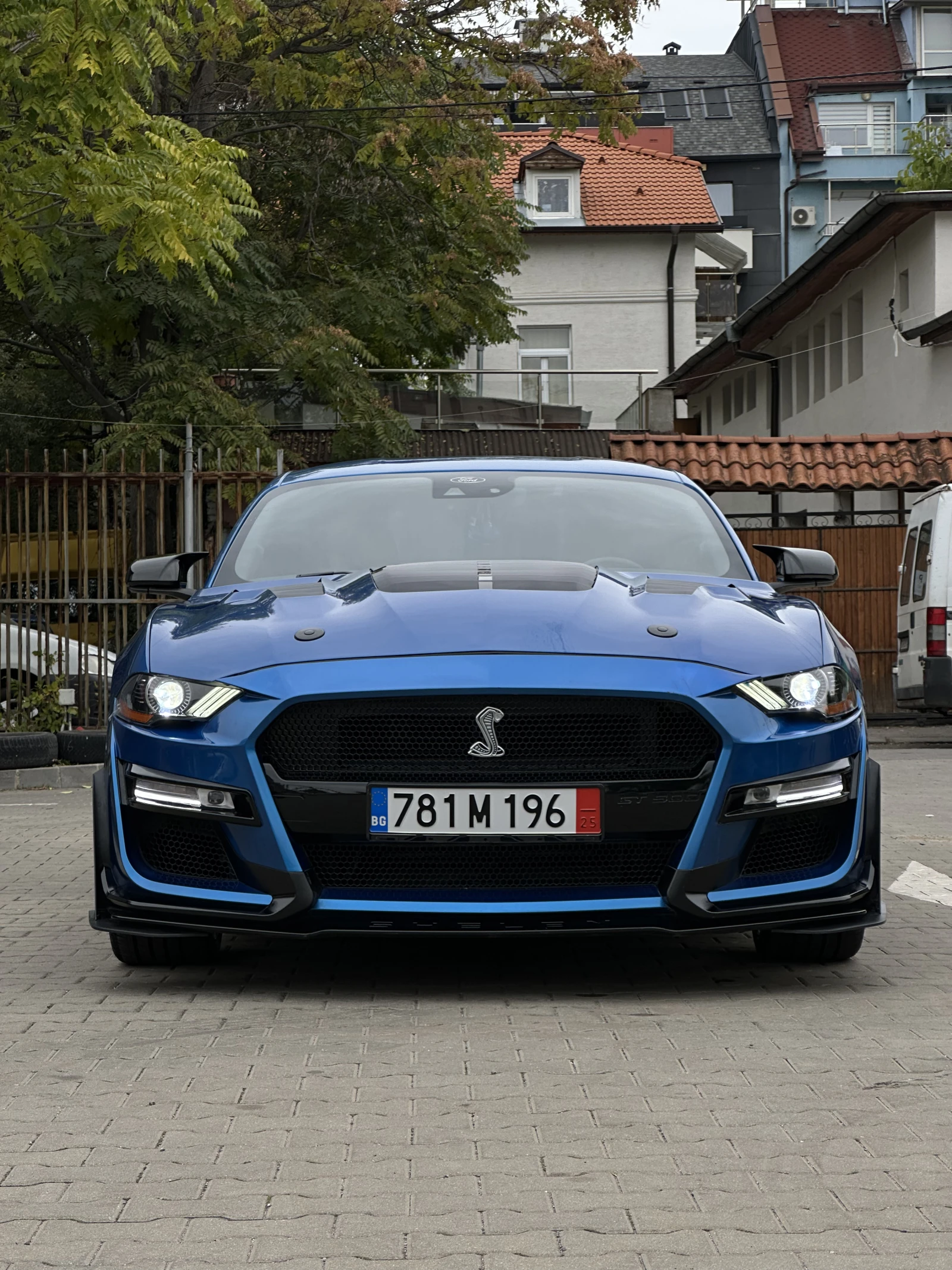 Ford Mustang Shelby GT500 пакет* М.точка* Безключово* Кожен сал - изображение 3