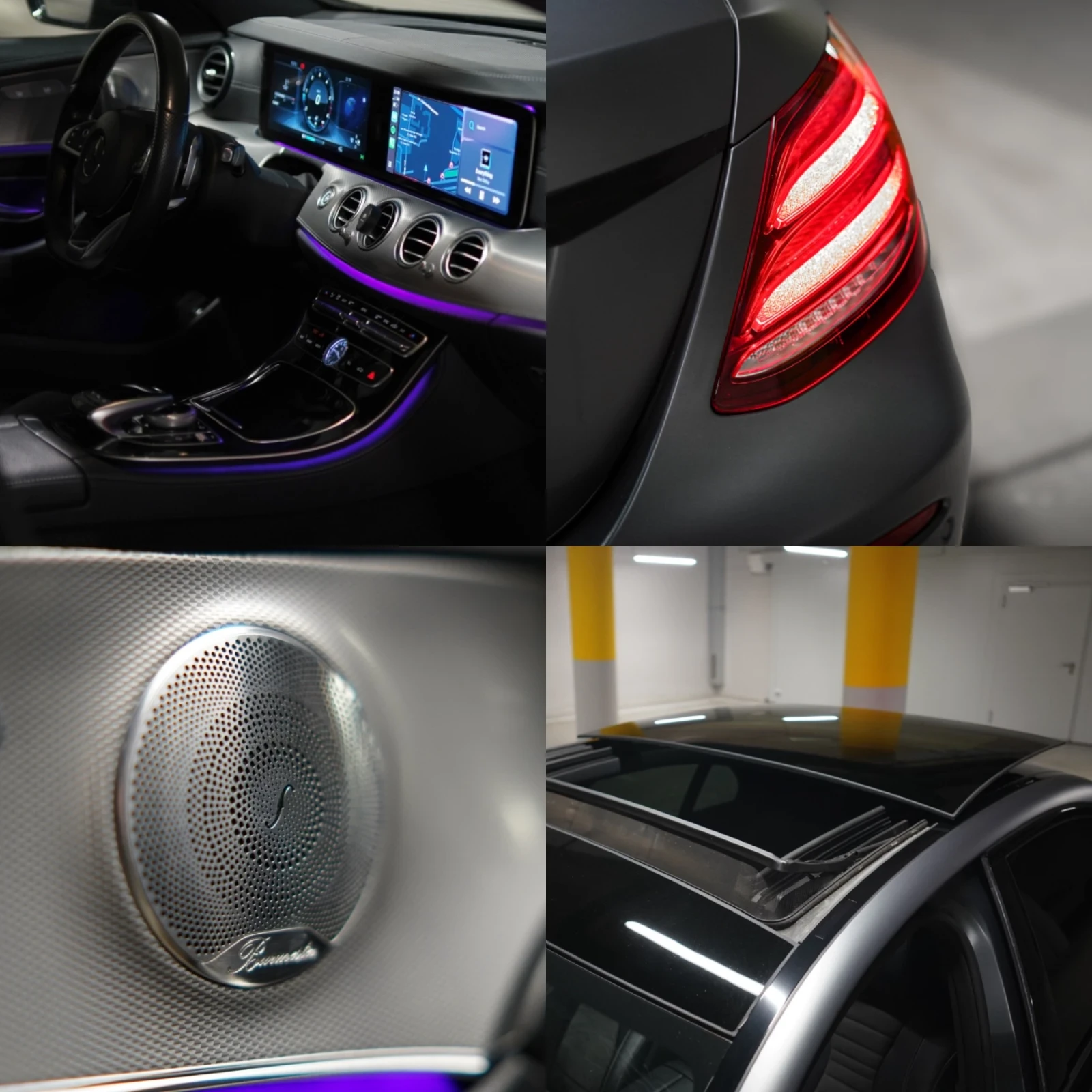 Mercedes-Benz E 220 AMG Line | Night Edition, снимка 8 - Автомобили и джипове - 54175013