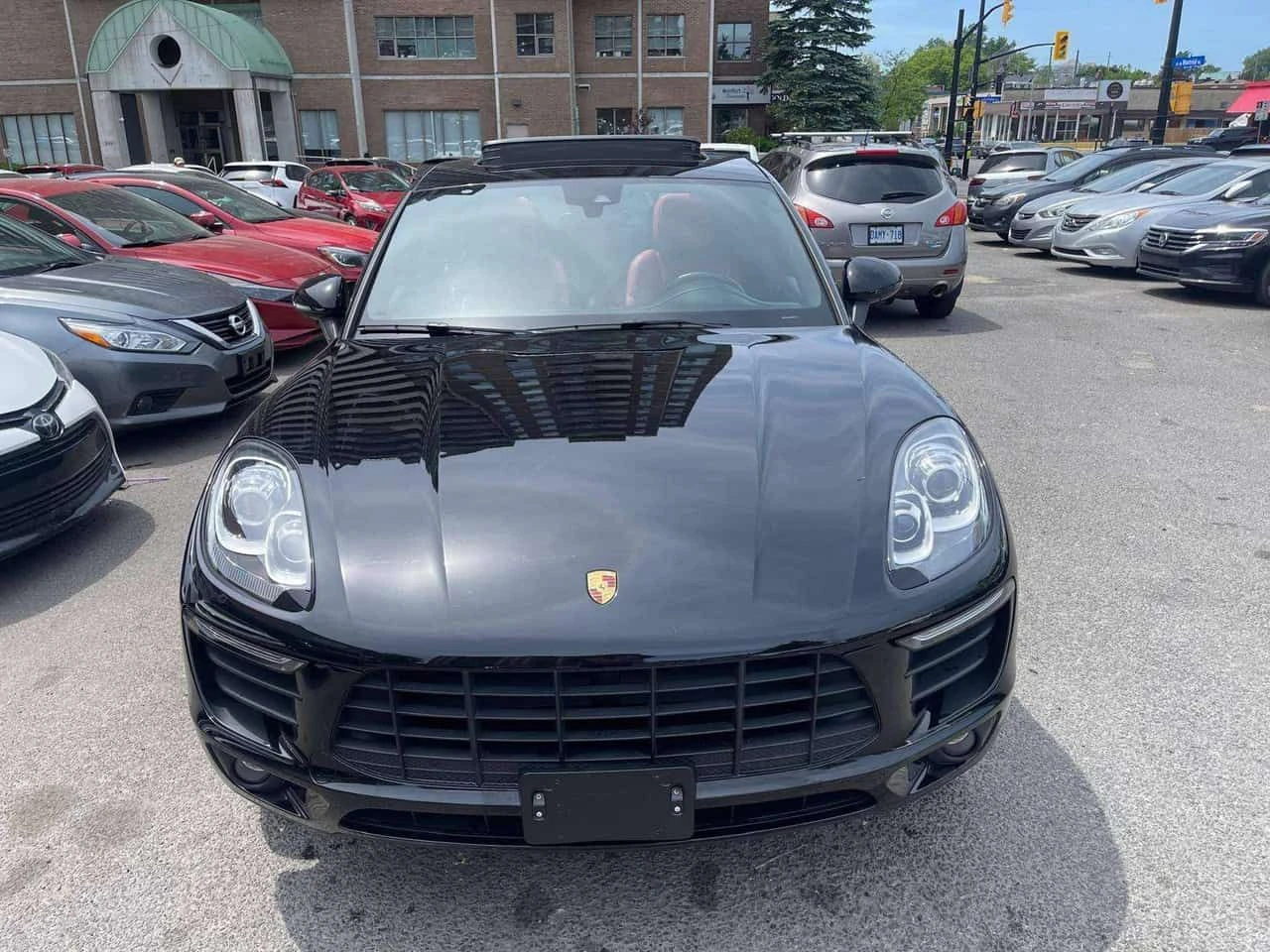 Porsche Macan * AWD | Red Leather | Nav | Pano Roof | Camera * C, снимка 14 - Автомобили и джипове - 54791832
