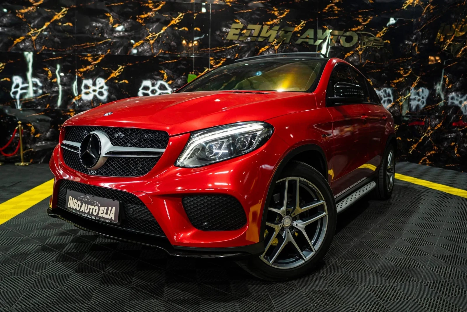 Mercedes-Benz GLE 350 D 4MATIC AMG LINE LED NAVI ПАНО ЛИЗИНГ 100%, снимка 4 - Автомобили и джипове - 55258285