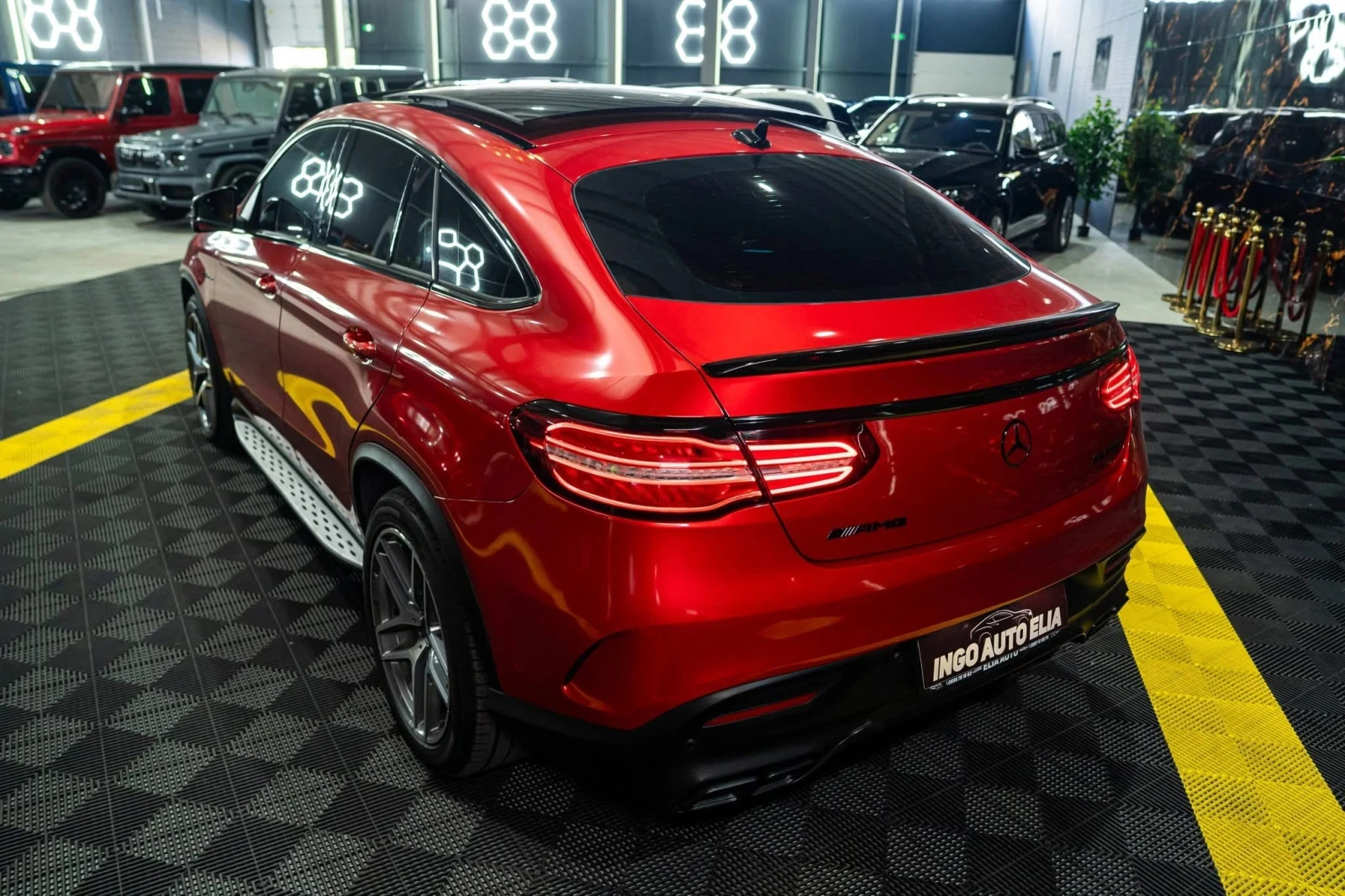 Mercedes-Benz GLE 350 D 4MATIC AMG LINE LED NAVI ПАНО ЛИЗИНГ 100%, снимка 7 - Автомобили и джипове - 55258285