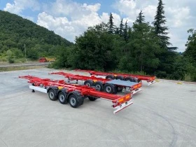 Полуремарке Kaessbohrer AVH; контейнеровоз, снимка 6