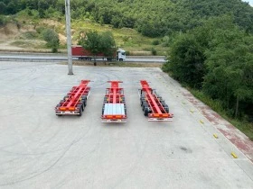 Полуремарке Kaessbohrer AVH; контейнеровоз, снимка 5