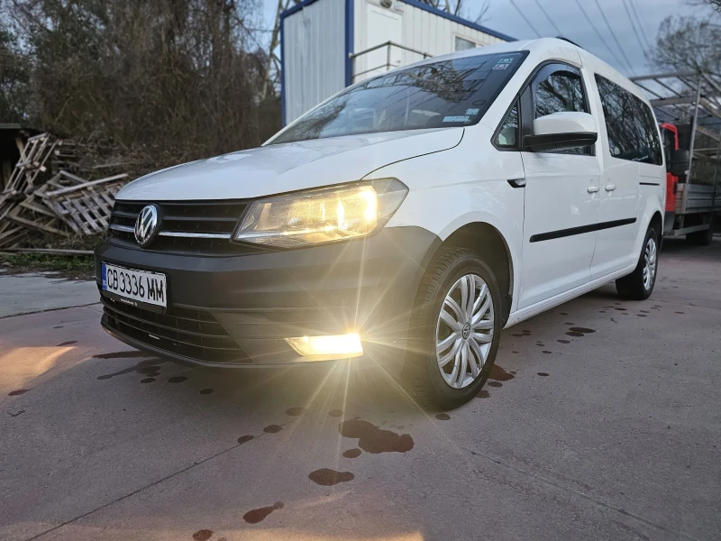 VW Caddy Maxi - дълга база 7 места 133000км., снимка 6 - Автомобили и джипове - 52570220