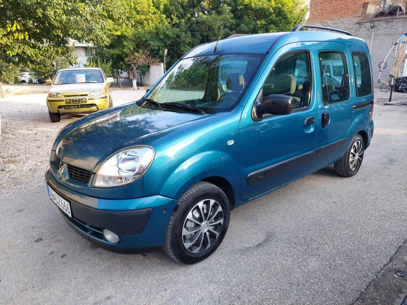 Renault Kangoo 1, 6i--95кс-ГАЗ-БЕНЗИН--ТОП СЪСТОЯНИЕ, снимка 3 - Автомобили и джипове - 51596994