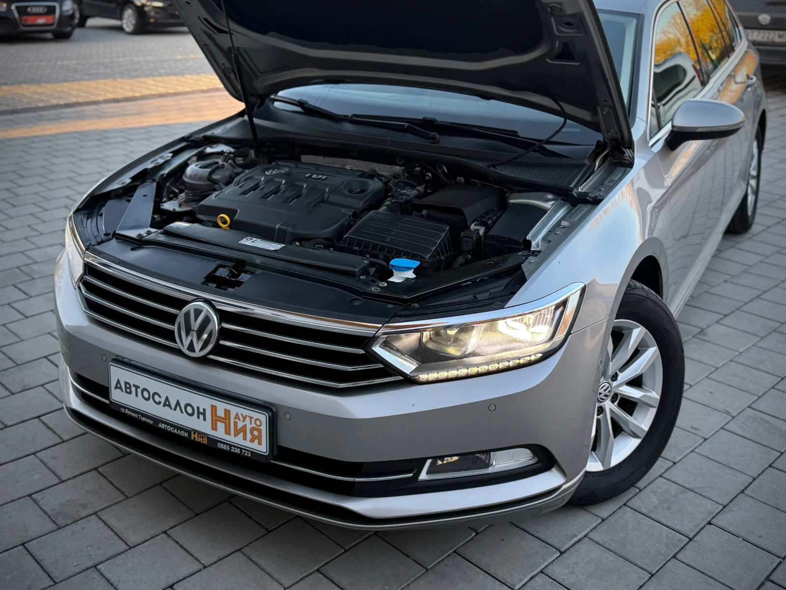 VW Passat 2.0TDI * LED* NAVI* Massage* Distronic*  | Mobile.bg   14