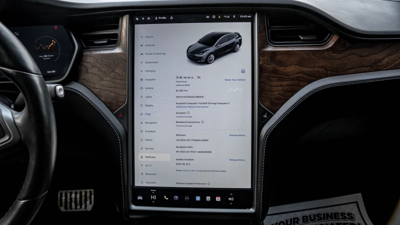 Tesla Model X CARFAX* АВТОФИНАНСИРАНЕ* БЕЗ ПЪРВОНАЧАЛНА ВНОСКА* , снимка 12 - Автомобили и джипове - 52909348