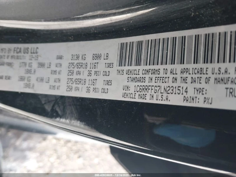 Dodge RAM 1500 3.6l Big Horn 4X4 5'7 Box, снимка 9 - Автомобили и джипове - 53395963