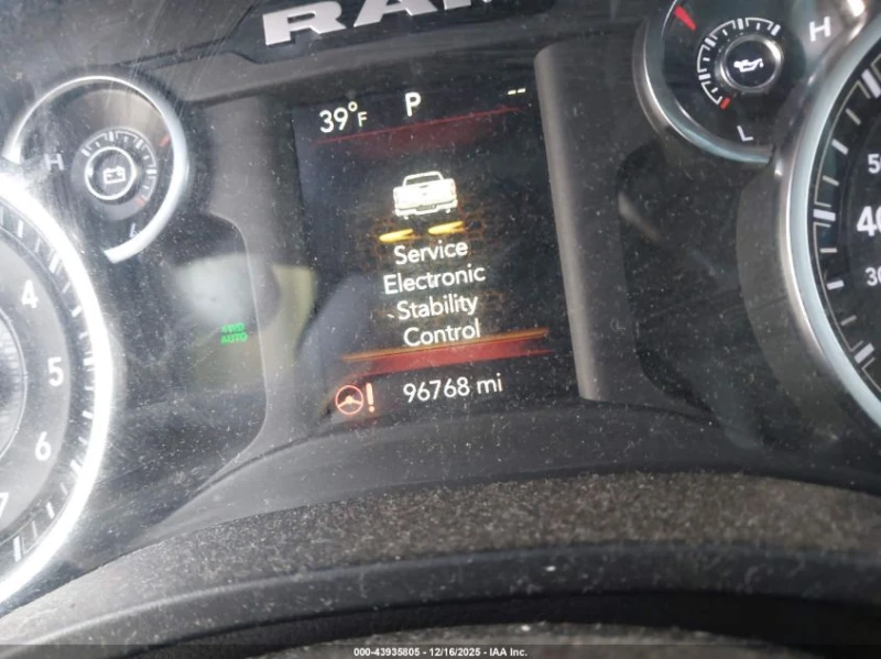 Dodge RAM 1500 3.6l Big Horn 4X4 5'7 Box, снимка 7 - Автомобили и джипове - 53395963