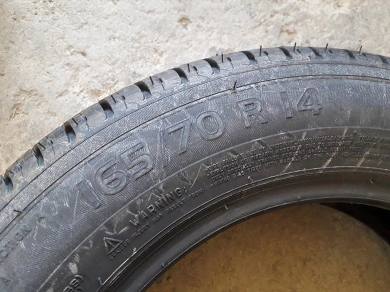 Гуми Летни 165/70R14, снимка 7 - Гуми и джанти - 45863969