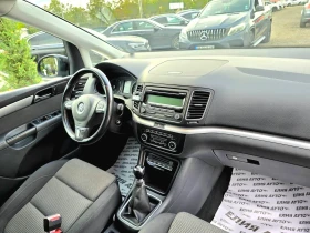 VW Sharan 2.0TDI TOP НАПЪЛНО ОБСЛУЖЕН ЛИЗИНГ 100%, снимка 15