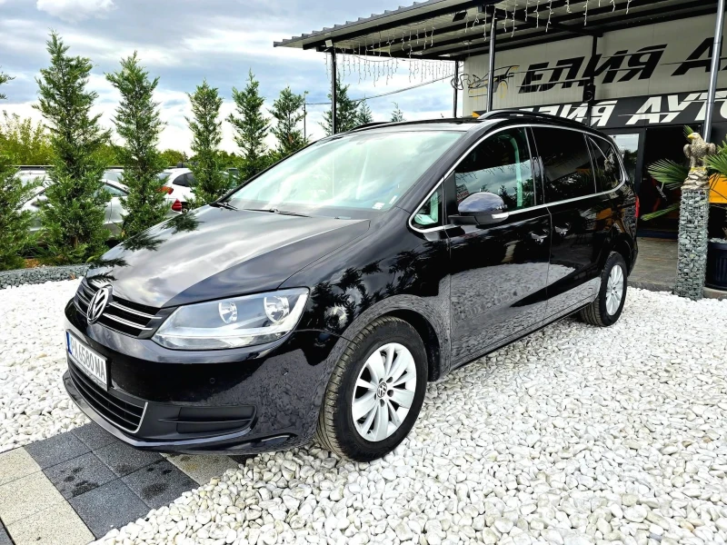 VW Sharan 2.0TDI TOP НАПЪЛНО ОБСЛУЖЕН ЛИЗИНГ 100%, снимка 2 - Автомобили и джипове - 47294217