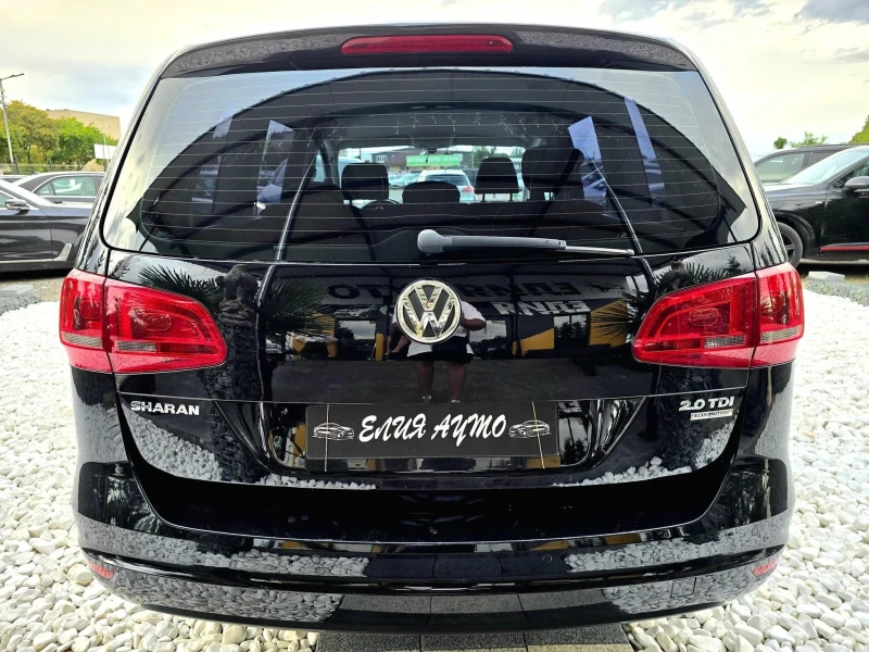 VW Sharan 2.0TDI TOP НАПЪЛНО ОБСЛУЖЕН ЛИЗИНГ 100%, снимка 8 - Автомобили и джипове - 47294217